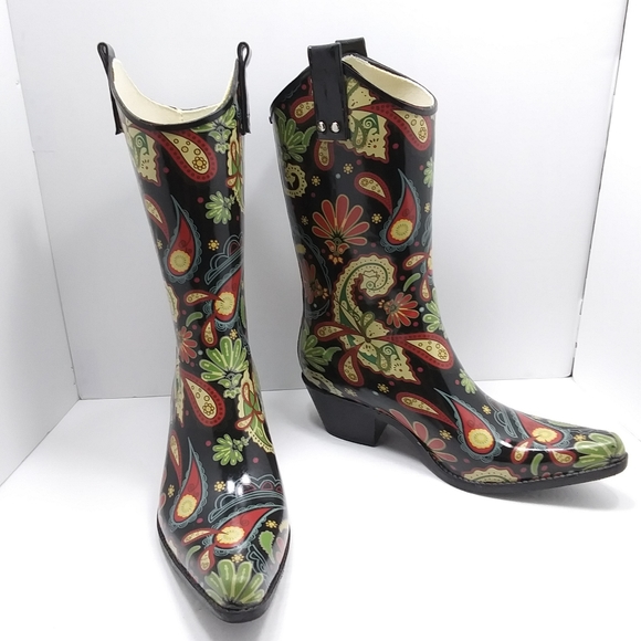 nomad rubber cowboy boots